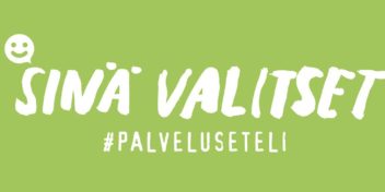 Sinä valitset #palveluseteli.