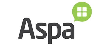 Aspan logo.