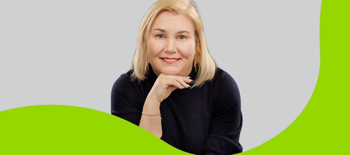 Talousjohtaja Mari Muurinen.