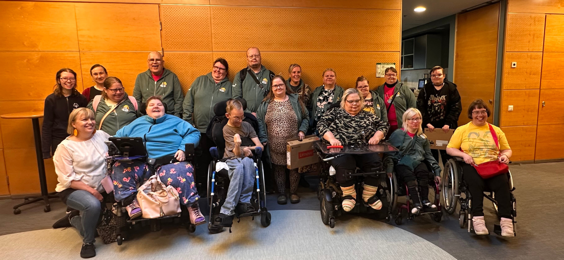 Mielekäs digin vapaaehtoisia.